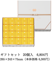 ギフトセット 20個入